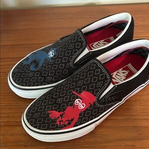 Vans x krooked slip on